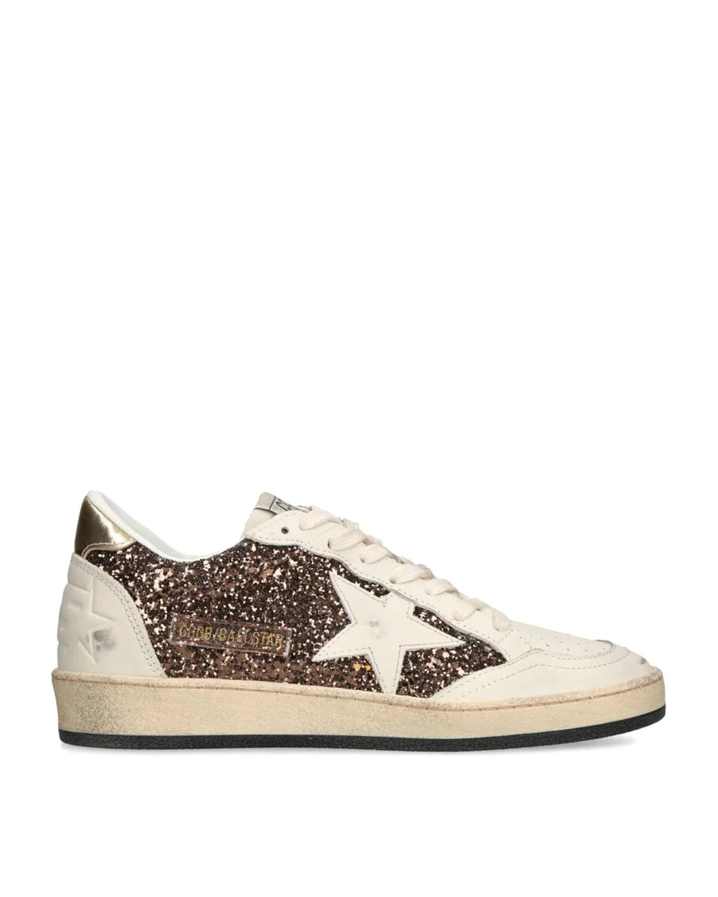 Golden Goose Women's Ball Star Glitter Low-Top Sneakers