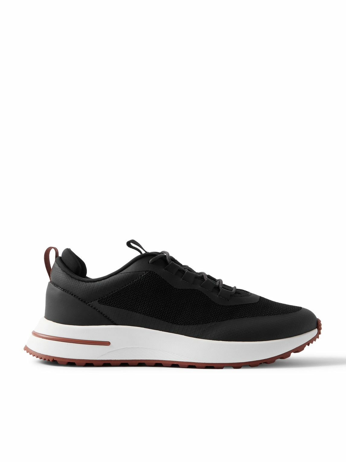 Men's Clothbase Loro Piana Black Sneakers