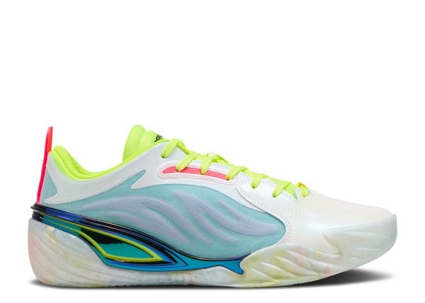 Men's All-Pro Nitro Elite White Multi-Color Shoes