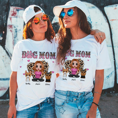 Dod Mom - Personalized Customized T-shirt - Gift For Pet Lover Dog Mom Dog Lover