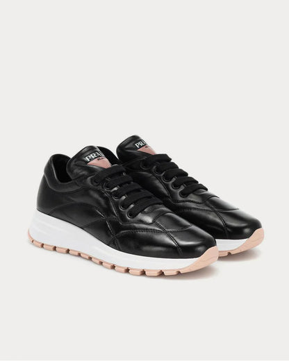 Men's Prada Prax 01 Re-Nylon 'Leather Black' Sneakers