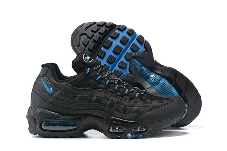 Men's Nike Air Max 95 Black Blue Shoes