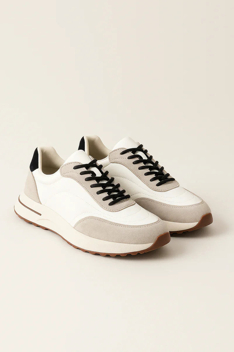 Men's Loro Piana Weekend Walk Beige Sneakers