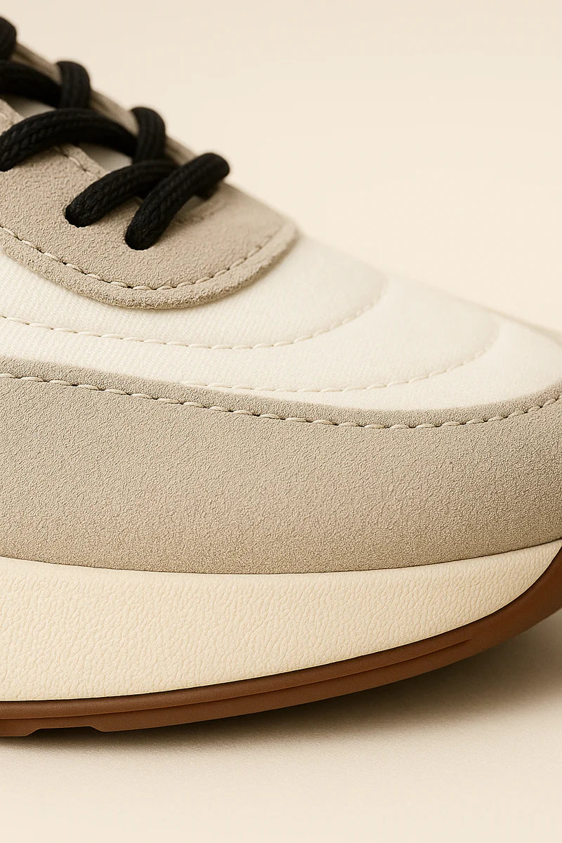 Men's Loro Piana Weekend Walk Beige Sneakers