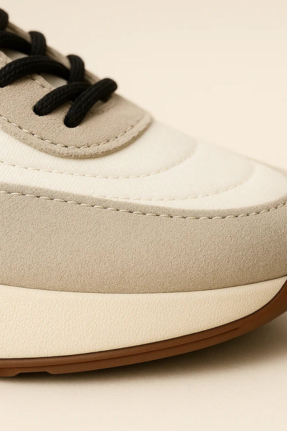 Men's Loro Piana Weekend Walk Beige Sneakers