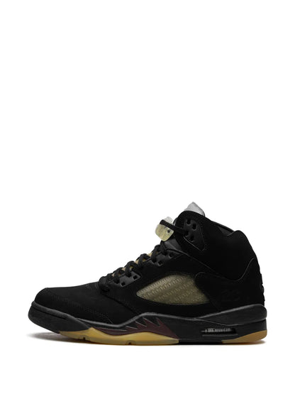 Men's Nike Air Jordan 5 Retro x A Ma Maniere 'Black' Shoes