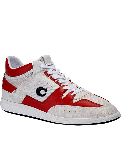 Men's Coach Citysole Mid Top white Red Sneakers