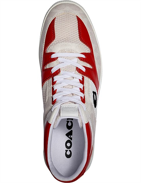 Men's Coach Citysole Mid Top white Red Sneakers