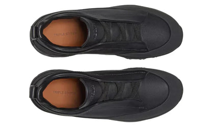 Men's Zegna Triple Stitch™ Monte Black Sneakers