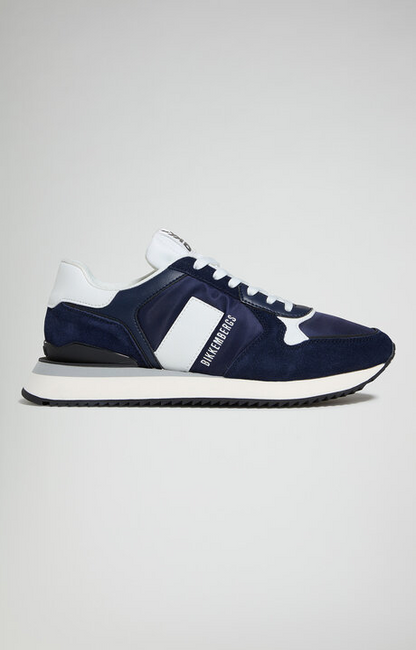 Men’s Bikkembergs Puyol Navy White Sneakers