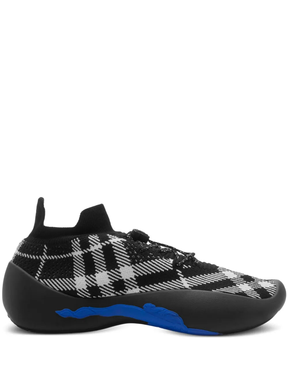 Men’s Burberry burbery Neptune Check Knit Black Sneaker