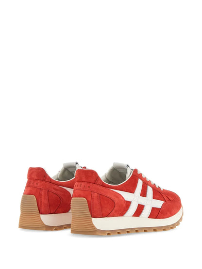 Men's Hogan 86er Scarlet Red Sneakers
