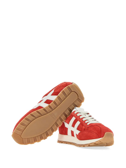 Men's Hogan 86er Scarlet Red Sneakers