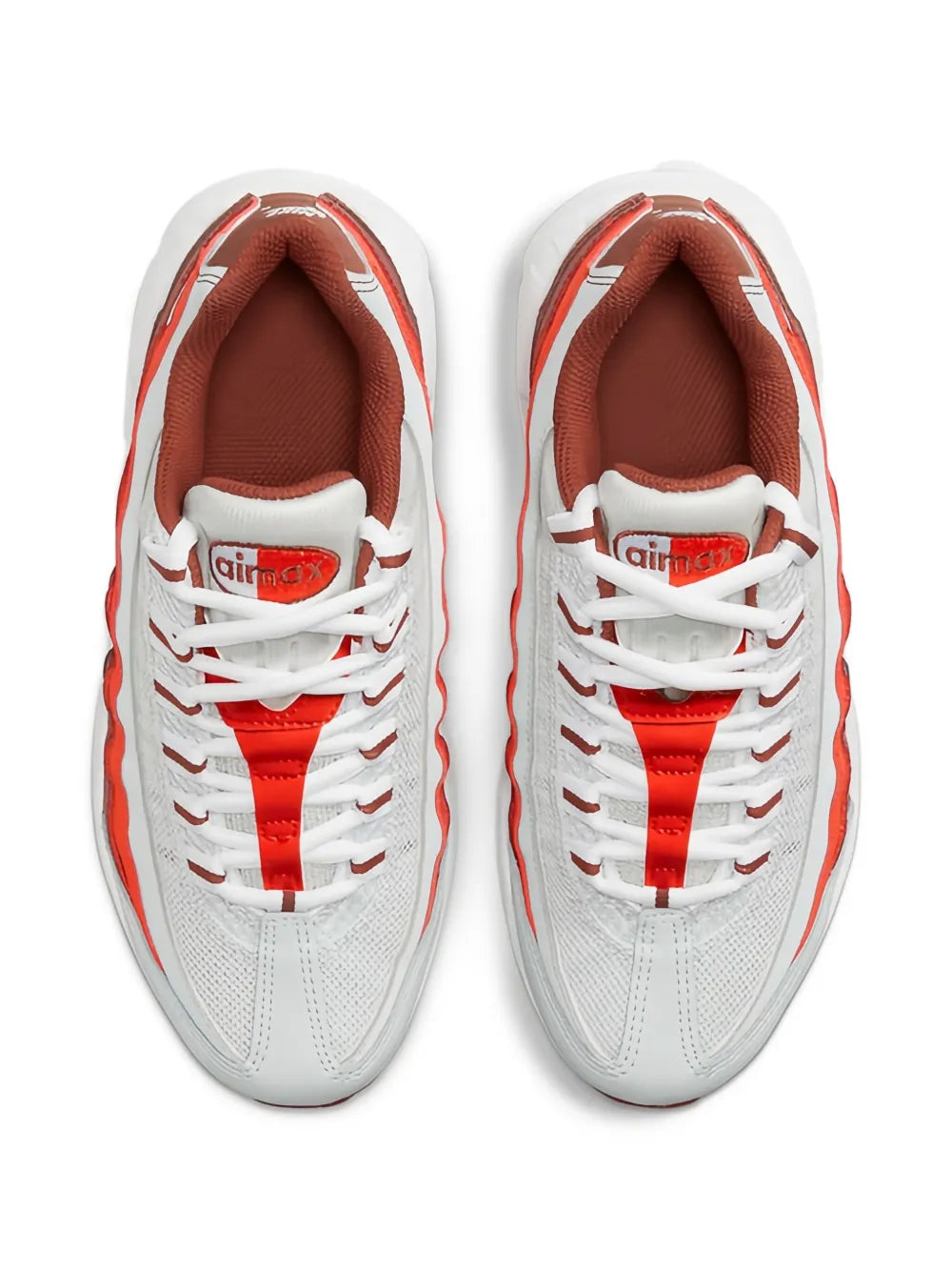 Men's Nike Air Max 95 Recraft Photon Dust Picante Red Shoes