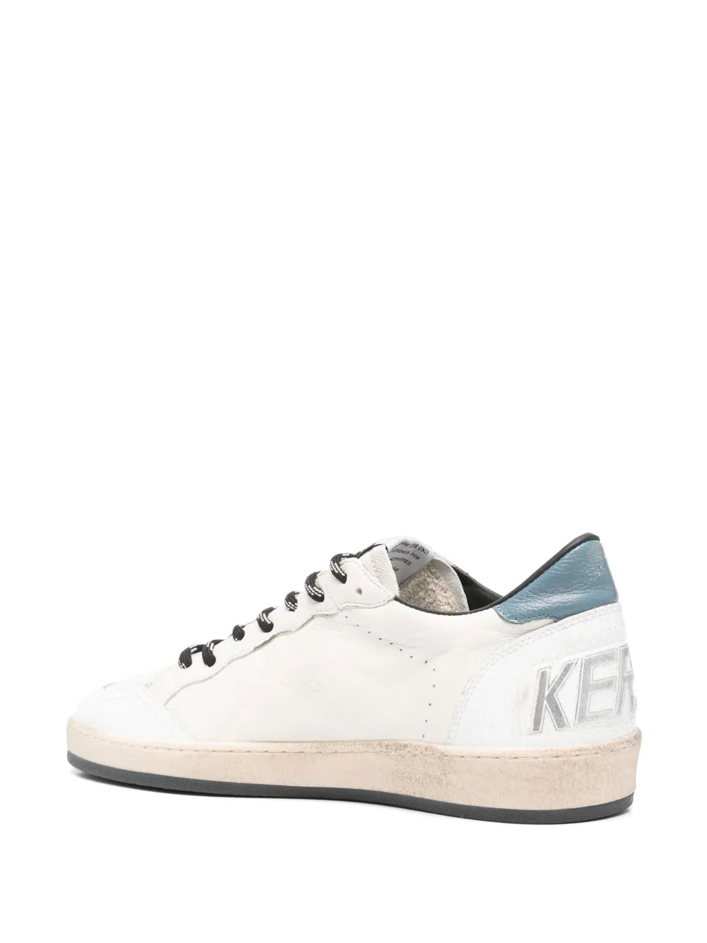 Men's Golden Goose Ball Star Gold Laminated Star Sneakers