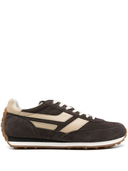 Men's Tom Ford Mick Panelled Cedar Brown Sneakers