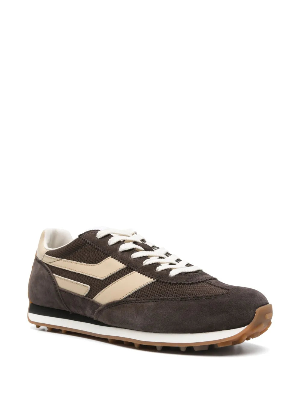 Men's Tom Ford Mick Panelled Cedar Brown Sneakers