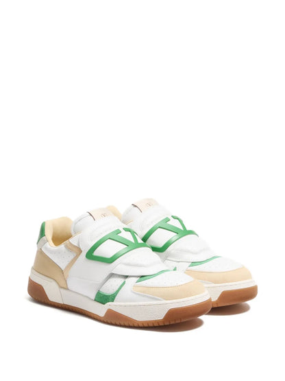 Men's Valentino Garavani Joie De Jouer White Green Sneakers