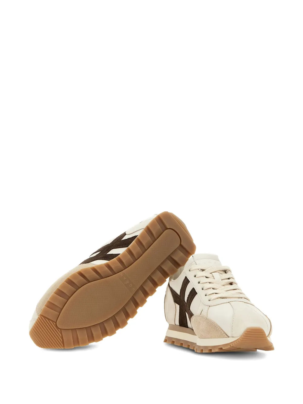 Men's Hogan 86er Suede Light Beige Sneakers