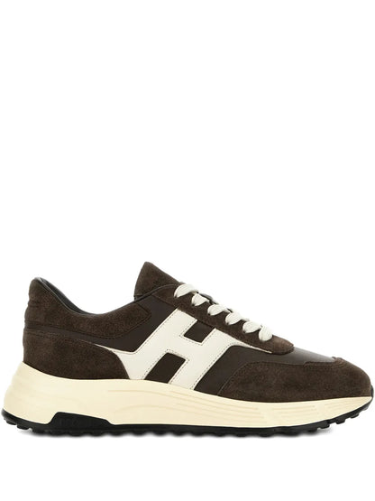 Men's Hogan Hi-Fi  Coffee Brown Sneakers