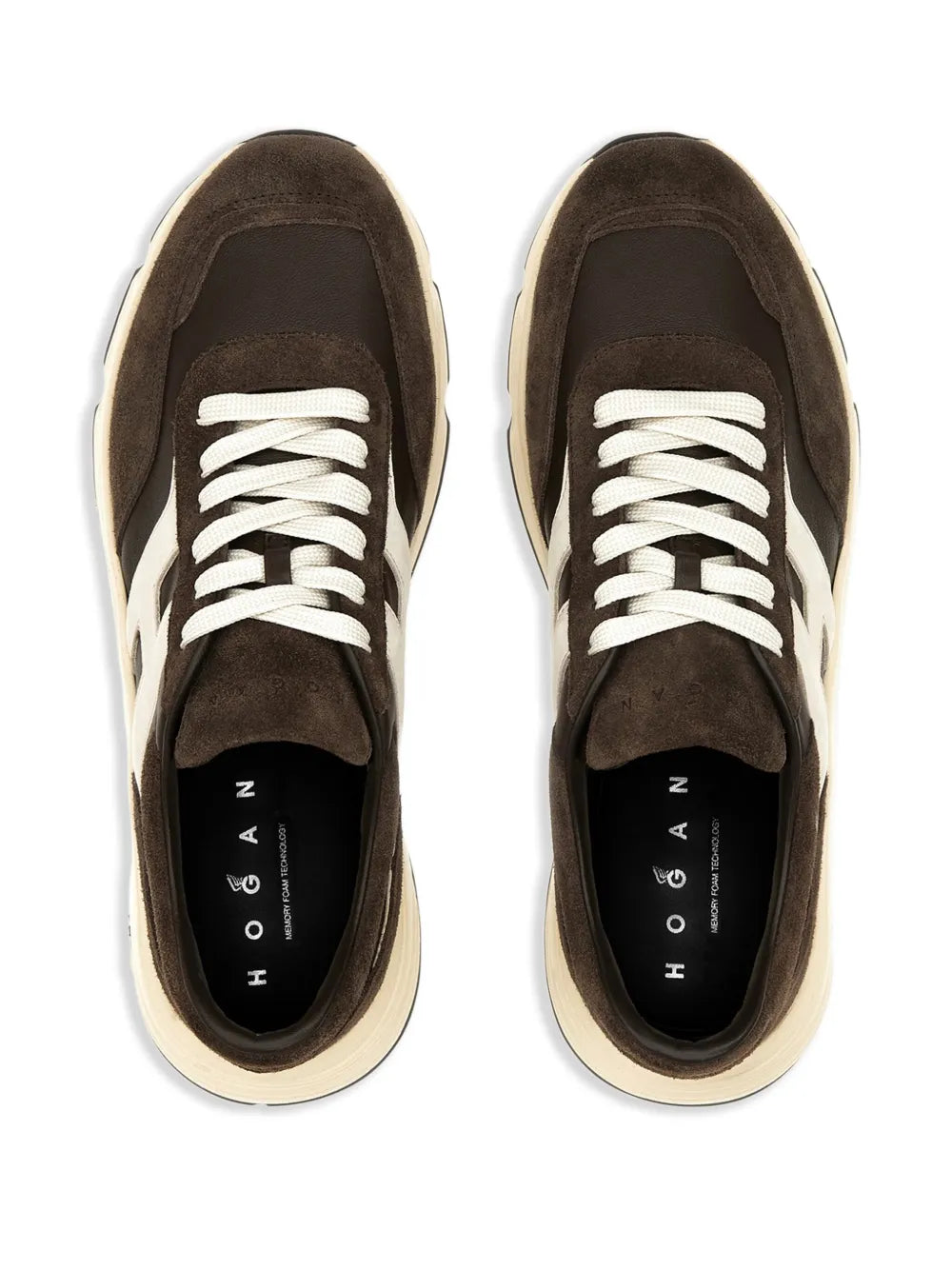 Men's Hogan Hi-Fi  Coffee Brown Sneakers