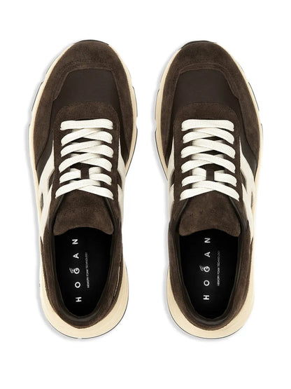 Men's Hogan Hi-Fi  Coffee Brown Sneakers