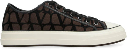 Men's Valentino Garavani Brown Black Sneakers