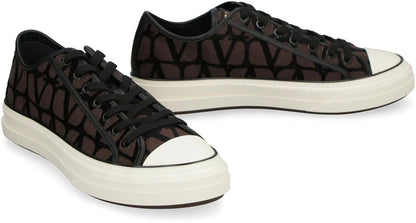 Men's Valentino Garavani Brown Black Sneakers