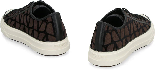 Men's Valentino Garavani Brown Black Sneakers