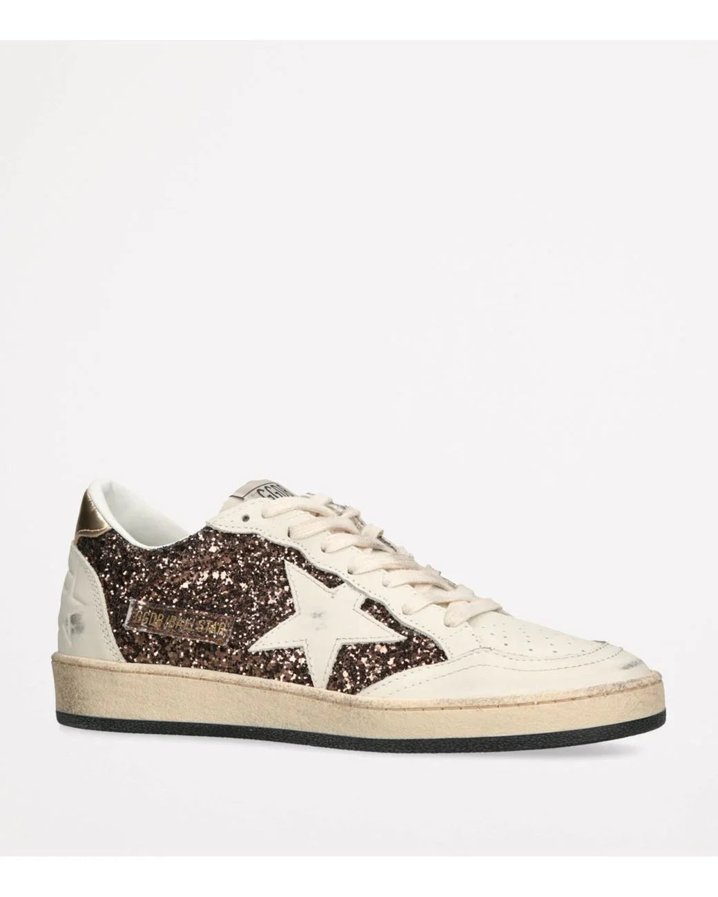 Golden Goose Women's Ball Star Glitter Low-Top Sneakers