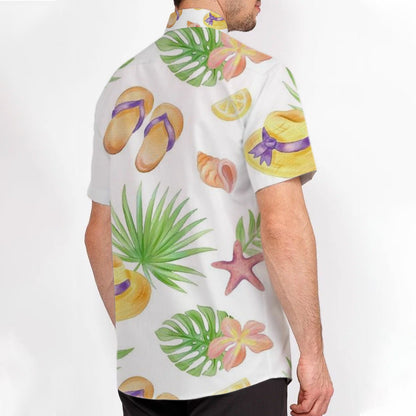 Dog Lover Dog Pet Summer Hawaii Cool Customization- Summer Hawaiian shirt - Personalized Customized Hawaiian shirt
