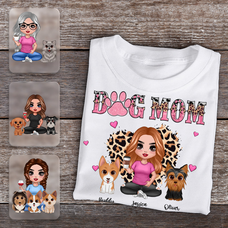 Dod Mom - Personalized Customized T-shirt - Gift For Pet Lover Dog Mom Dog Lover