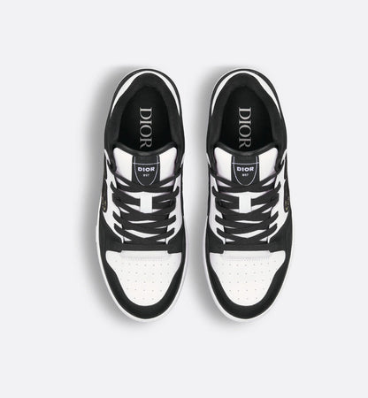 Men's Dior B57 Low-Top Black And White Sneakers