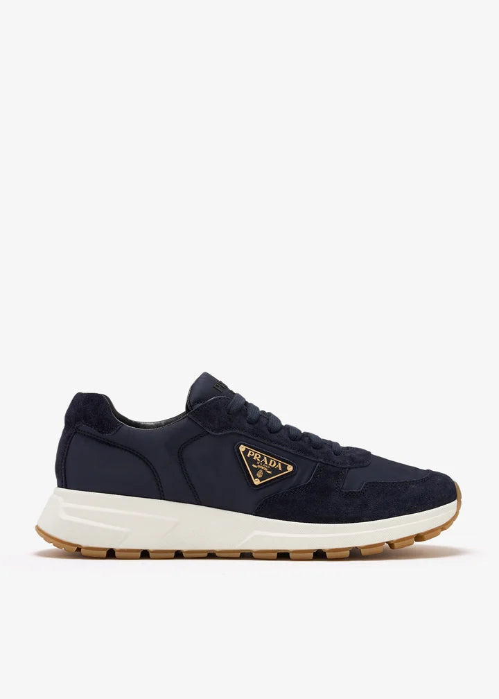 Men's Prada Montecarlo Re-Edition 2005 Leather Navy Sneakers