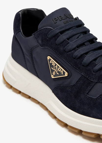 Men's Prada Montecarlo Re-Edition 2005 Leather Navy Sneakers