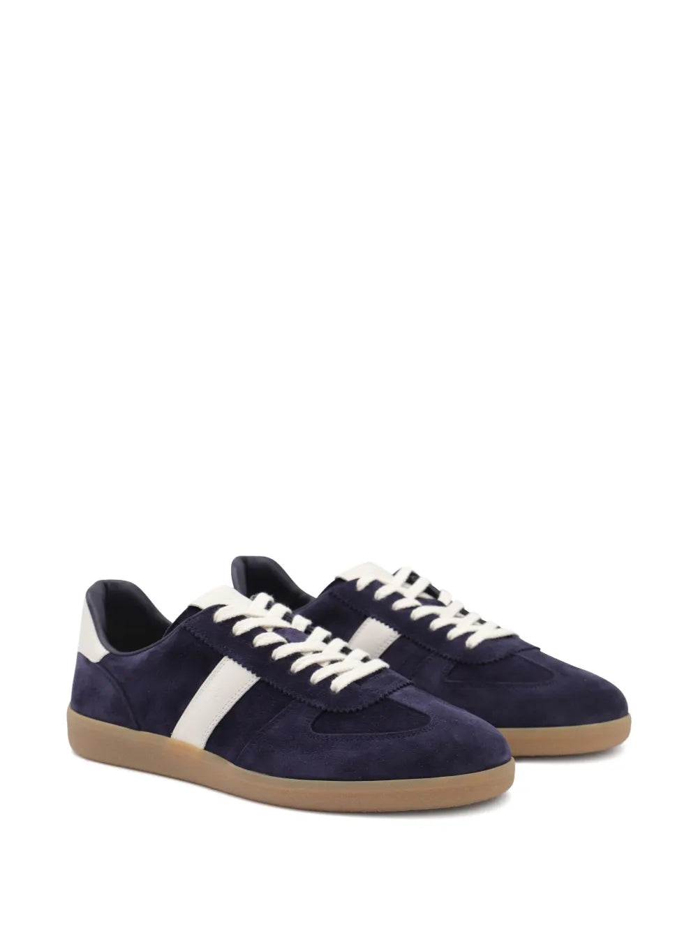 Men's Tom Ford  Archer Suede Dark Blue Sneakers
