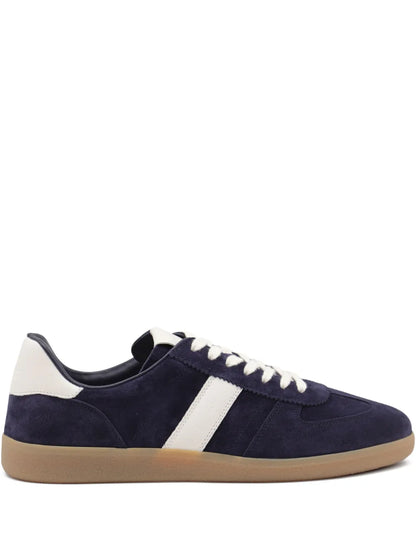 Men's Tom Ford  Archer Suede Dark Blue Sneakers