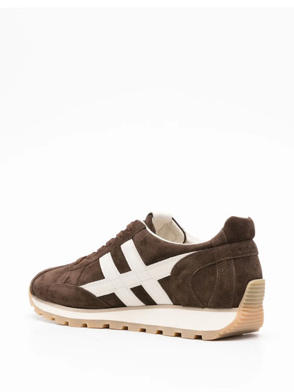 Men's Hogan 86er Suede Brown Sneakers