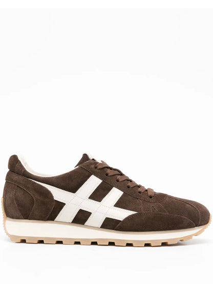 Men's Hogan 86er Suede Brown Sneakers