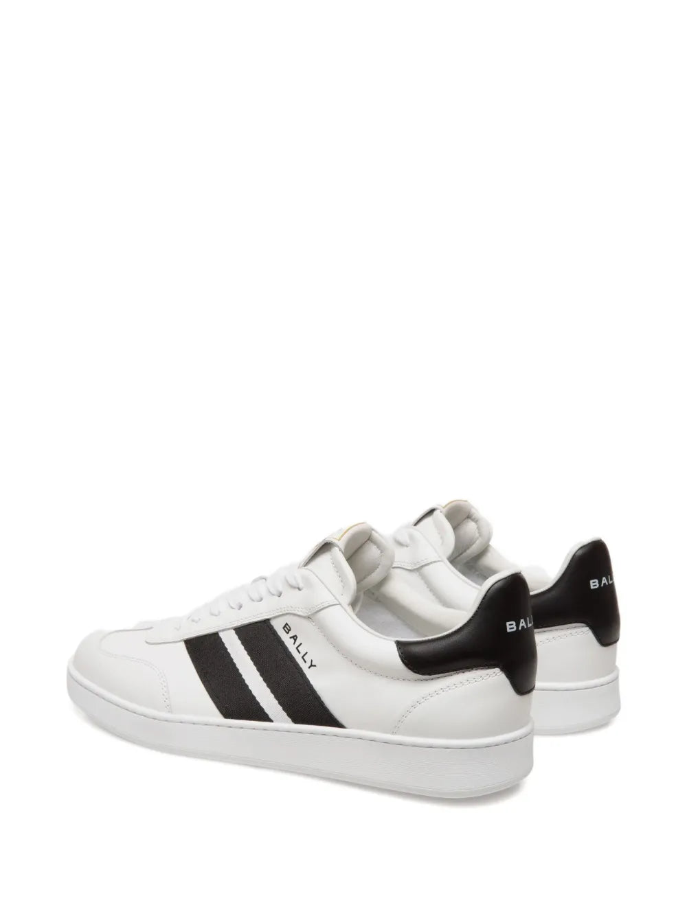 Men's Bally Retro Crest White Sneaker