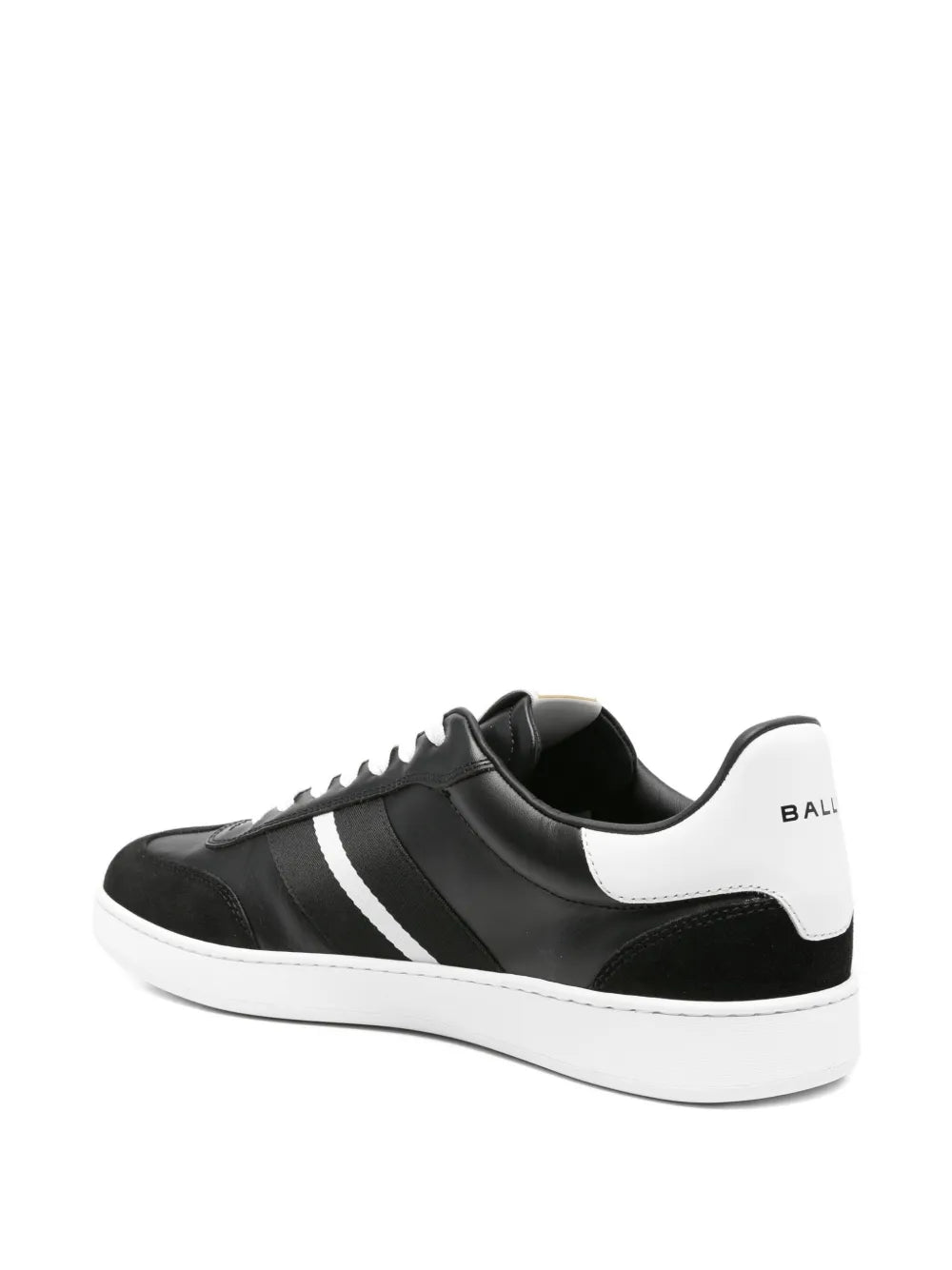 Men's Bally Retro Crest Black Sneaker
