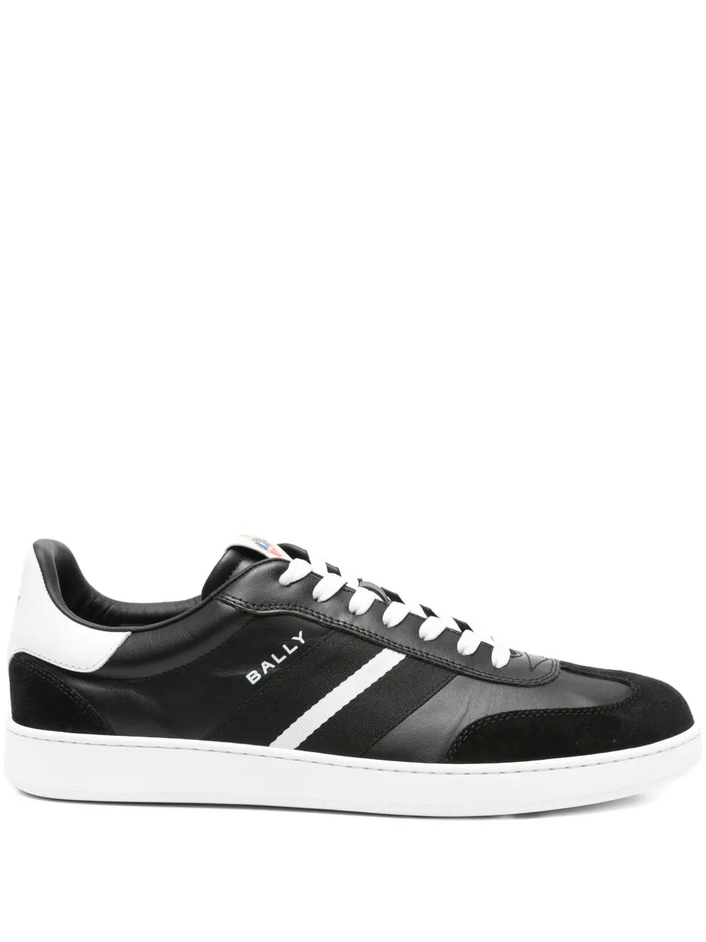 Men's Bally Retro Crest Black Sneaker