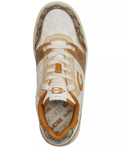 Men's COACH SoHo Leather Lace-Up Casual Multi Sneakers