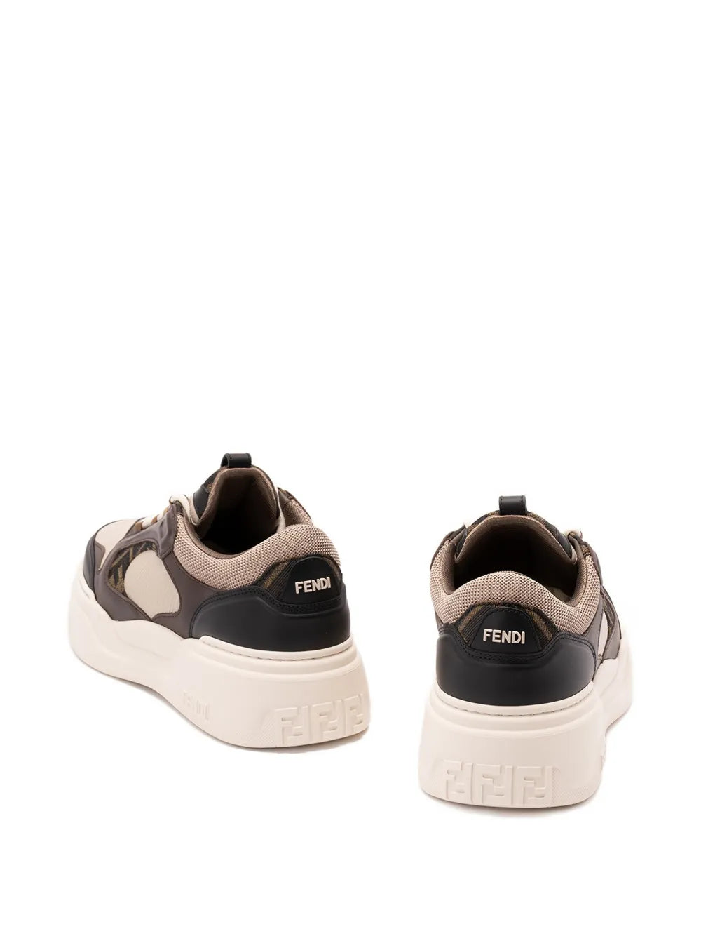 Men's FENDI Sneaker Fendi Force Brown Sneakers