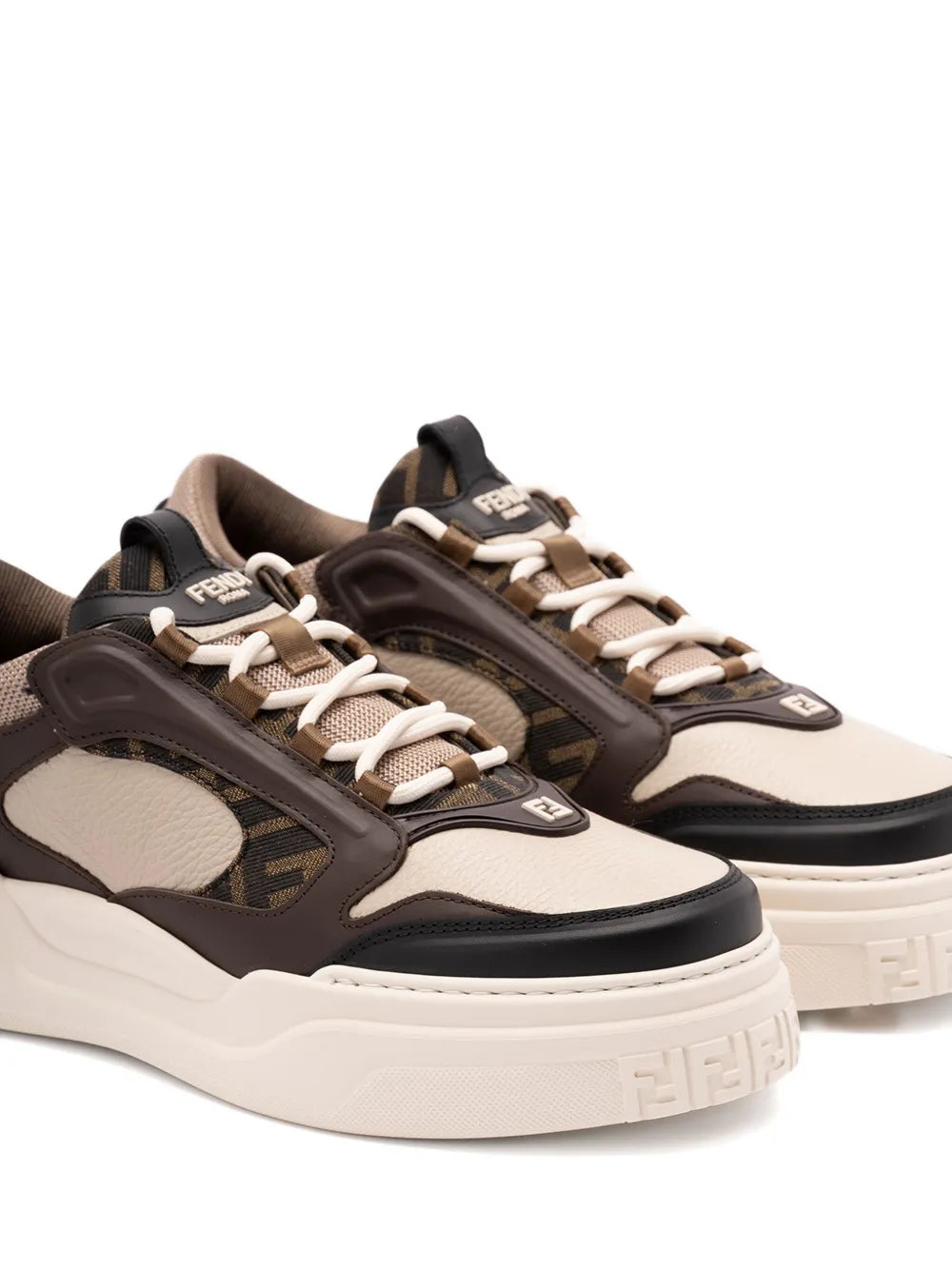 Men's FENDI Sneaker Fendi Force Brown Sneakers