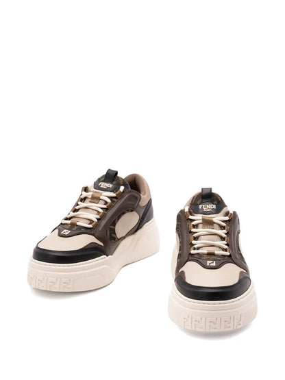 Men's FENDI Sneaker Fendi Force Brown Sneakers