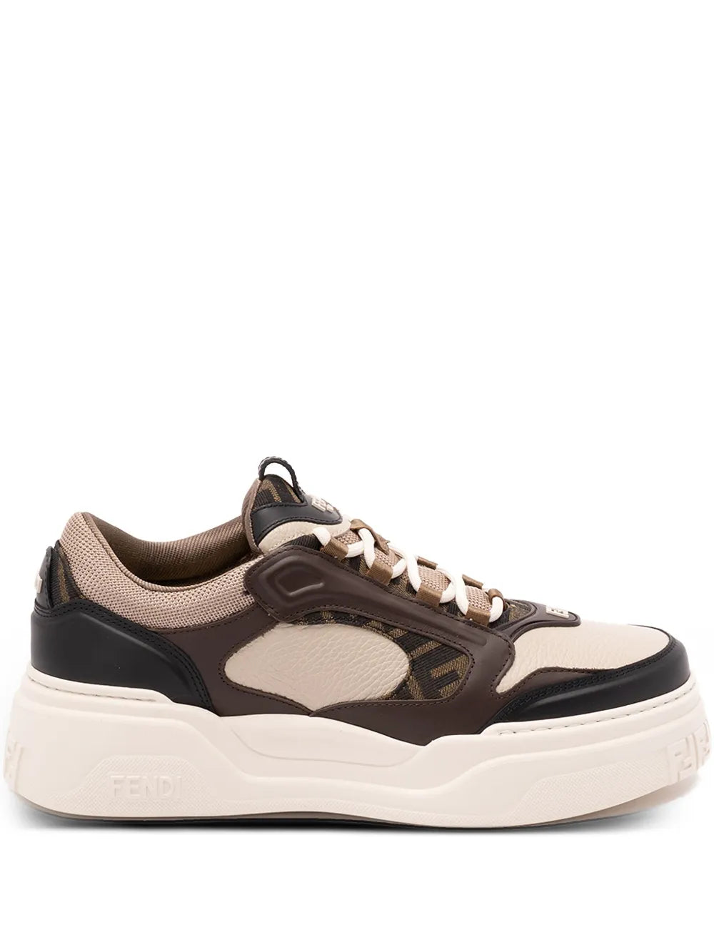 Men's FENDI Sneaker Fendi Force Brown Sneakers