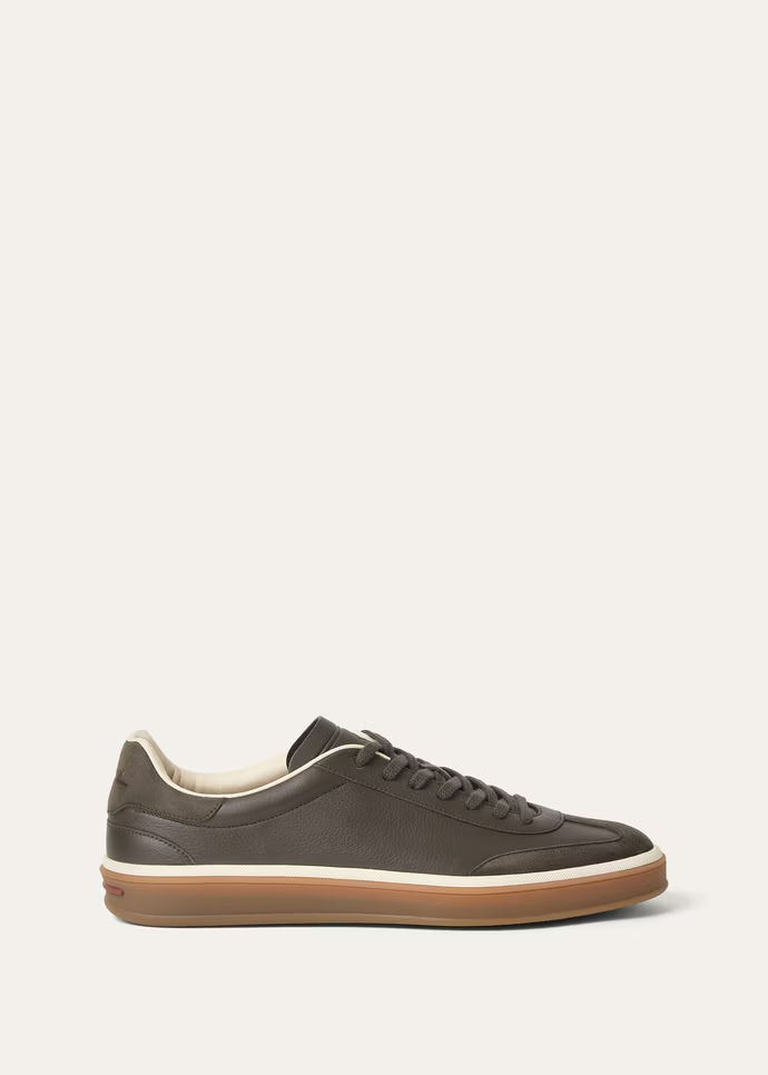 Men's Loro Piana Tennis Walk Old England Sneakers