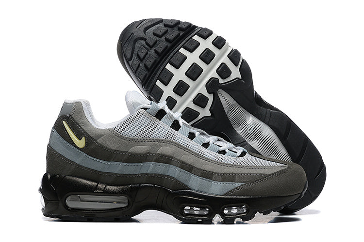 Men's Nike Air Max 95 Gradient Grey And Blue Shoes