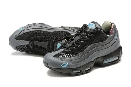 Men's Corteiz x Nike Air Max 95 Aegean Storm Shoes